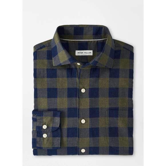 PETER MILLAR Other - NEW PETER MILLAR thorp cotton sport shirt in juniper